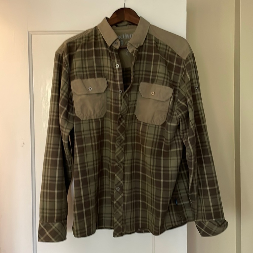 Kuhl flannel men’s large